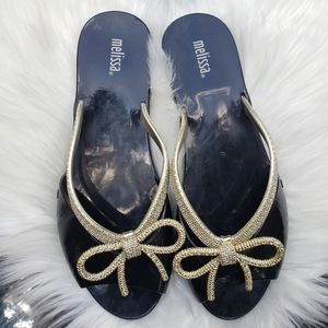 Melissa sandals size 5 youth